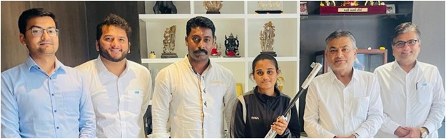 Rifle sponsorship for Goundla Kavya - Rising Star in shooting.